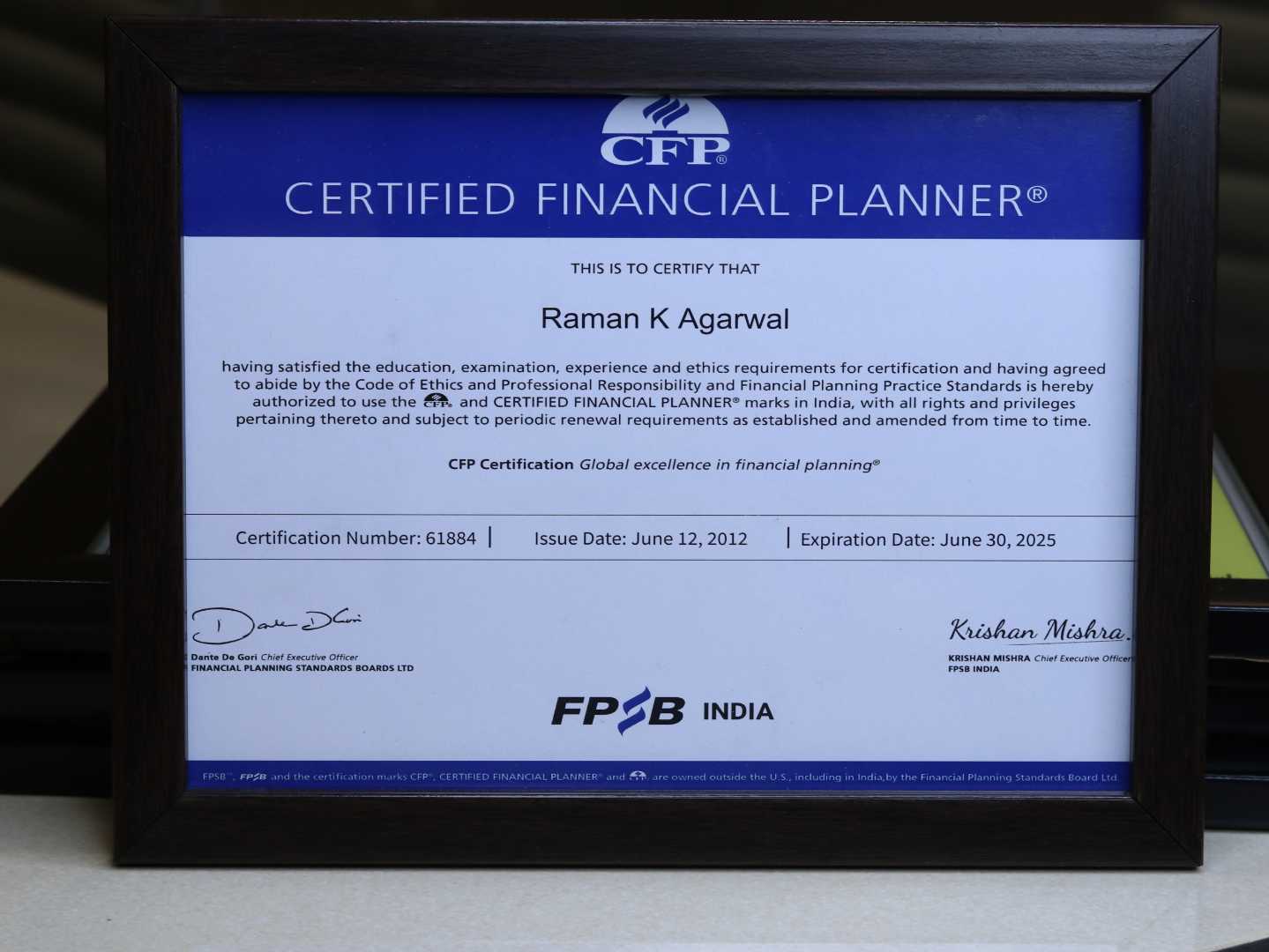 Certified Financial Planner (CFP)